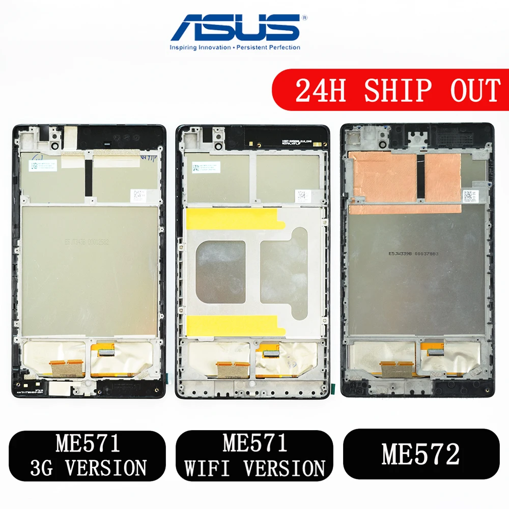 Cena Dla ASUS Google Nexus 7 2nd 2013 FHD ME571 ME571K ME571KL ME572 ME572CL K008 K009 wyświetlacz LCD montaż digitizera ekranu dotykowego