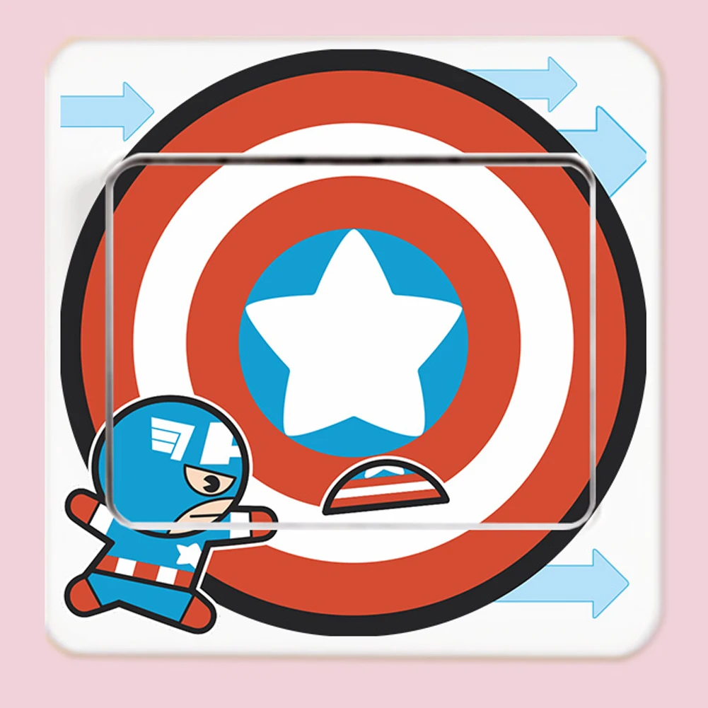 Наклейки для высветильник еля света из ПВХ 6 шт.|switch sticker|stickers forlight switch sticker |