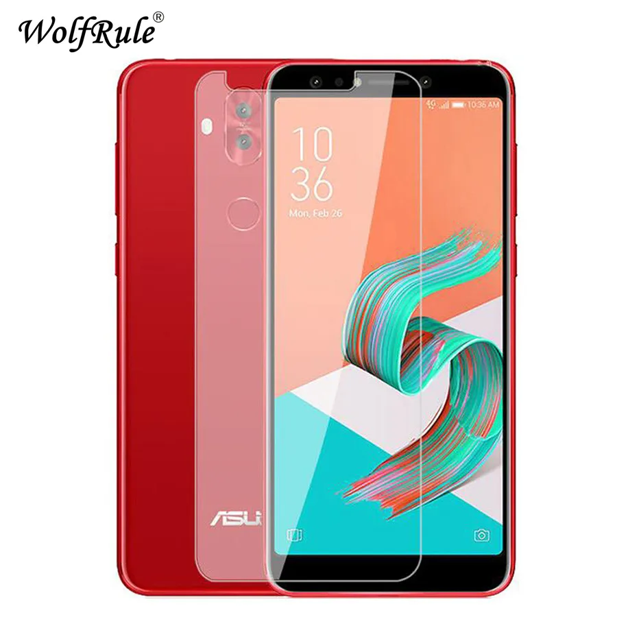 2 шт. Защитное стекло для экрана Asus Zenfone 5 Lite ZC600KL закаленное против царапин X017D |