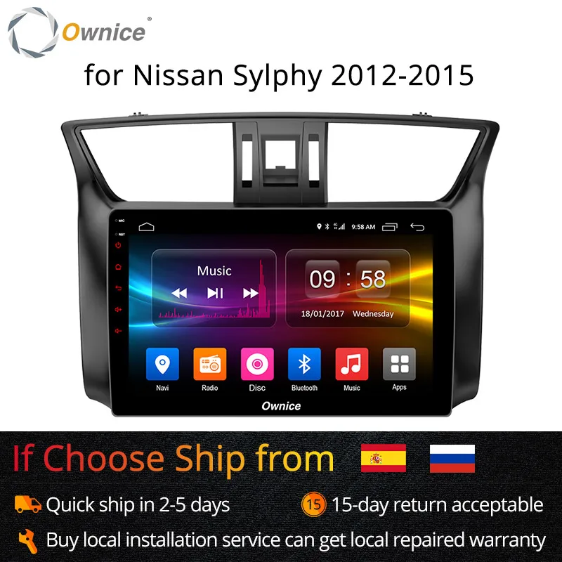 Ownice K1 K2 Android 8 1 Octa Core Автомобильная dvd навигационная система плеер стерео для Nissan