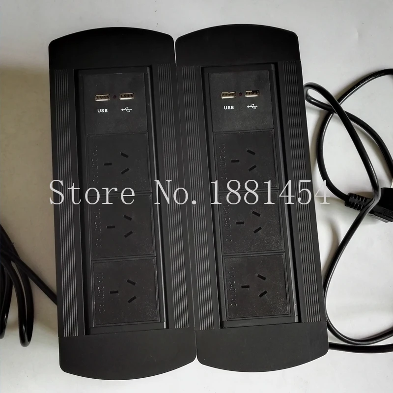 high quality Multifunctional retractable socket outlets with 3*AU power ...