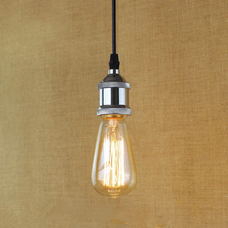 E27 40W Vintage Retro Filament Pendant Light For Bar Cafe Living Room