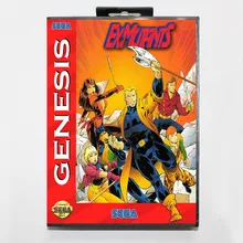 16 бит игра Sega Mega Drive картридж с розничной коробкой-экс-мутанты игровая карта для системы Megadrive Genesis