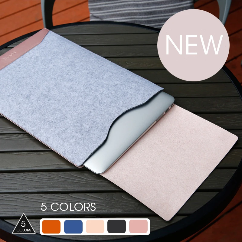 Simple Felt Leather Holster Liner Sleeve Bag Cover For Apple macbook Air Pro Retina 11 12 13 15 laptop Case For Mac 13.3 inch Simple Felt Leather Holster Liner Sleeve Bag Cover For Apple macbook Air Pro Retina 11 12 13 15 laptop Case For Mac 13.3 inch