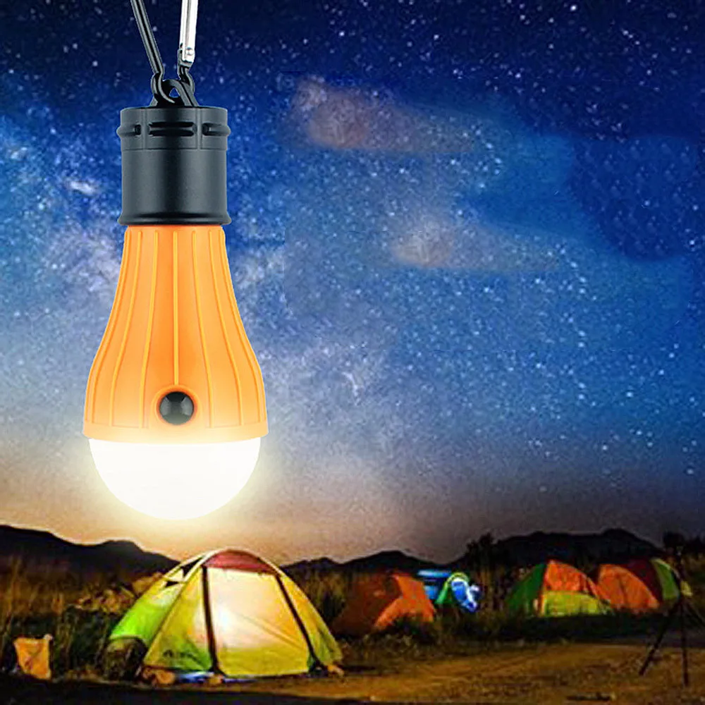 Outdoor Portable Hanging LED Camping Tent Light Bulb Fishing Lantern