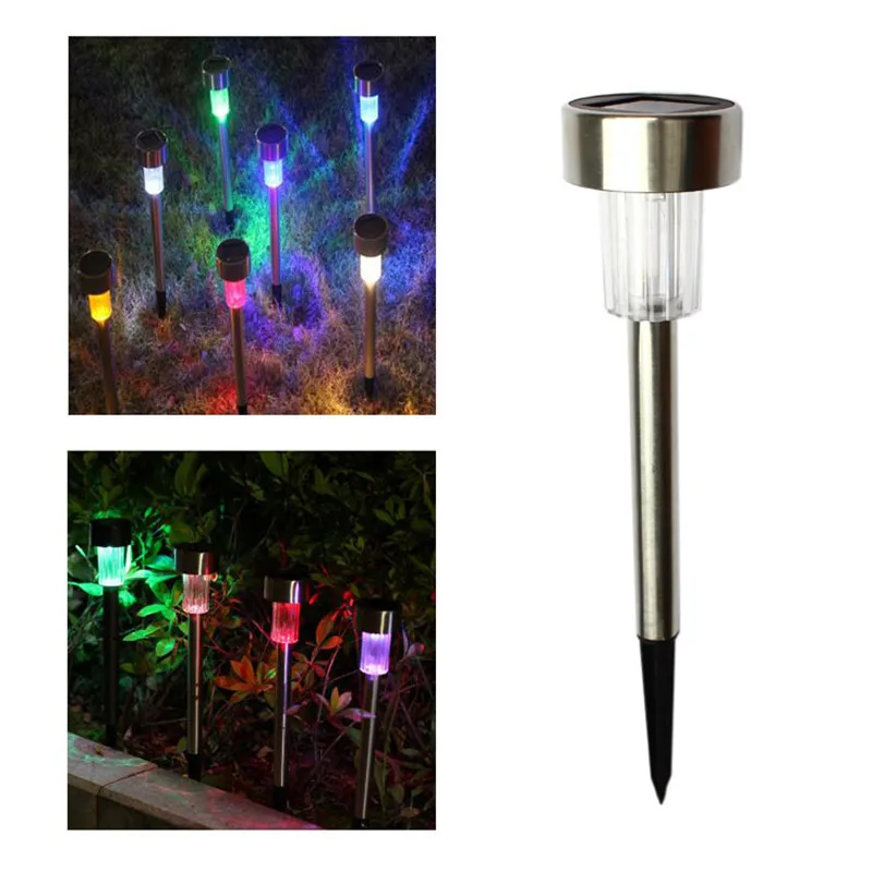 

10PCS LED spike seat Sunlight floodlight landscape Garden Yard Path Lawn Lamp Outdoor grounding sunlight colorful underground