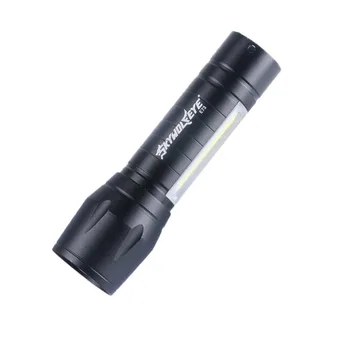 

LED Rechargeable Telescopic Flashlight Mini USB Cable Aluminum Alloy Charging Light Camping Powerful Led Flashlight Convenient