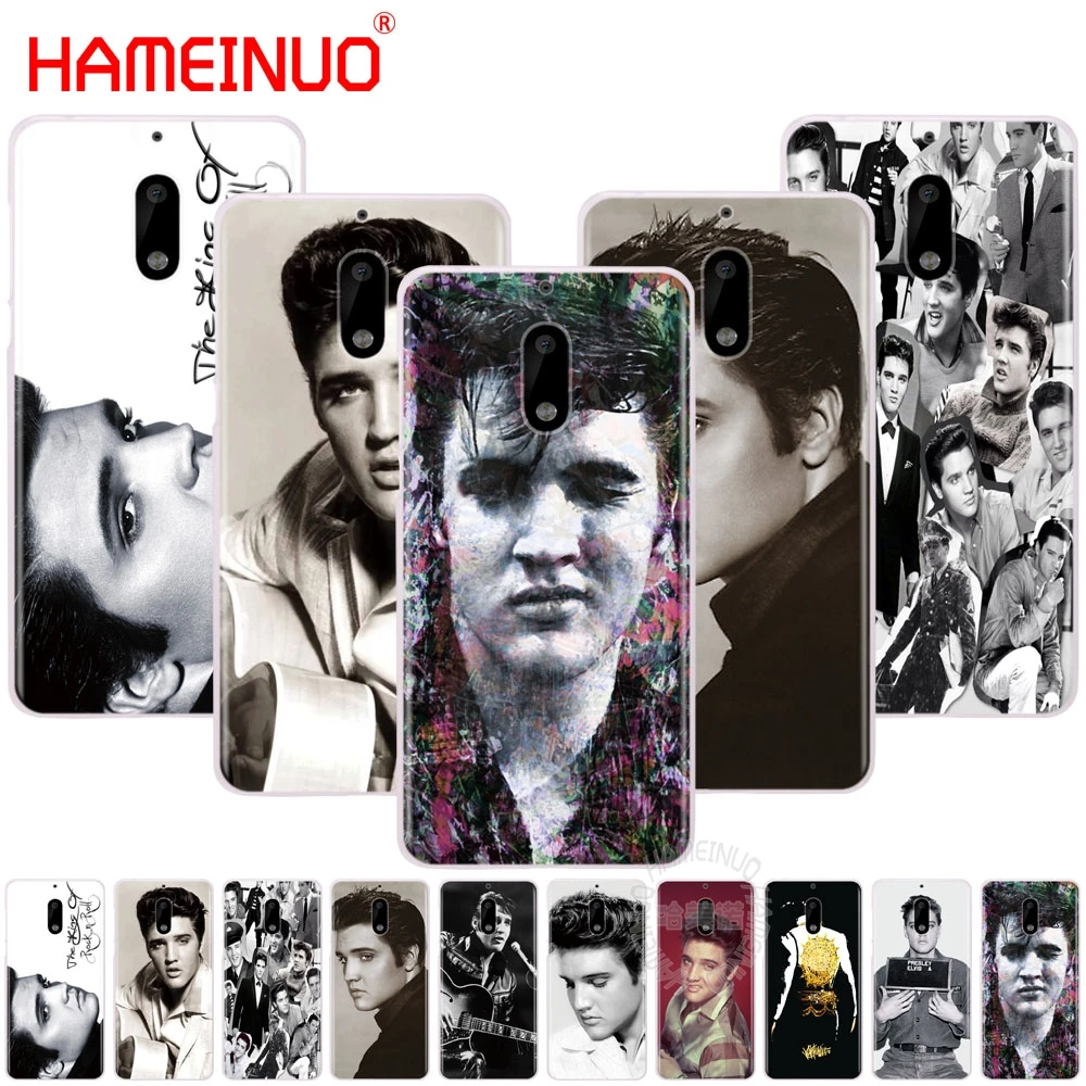 

HAMEINUO popular Musician Elvis presley cover phone case for Nokia 9 8 7 6 5 3 Lumia 630 640 640XL 2018