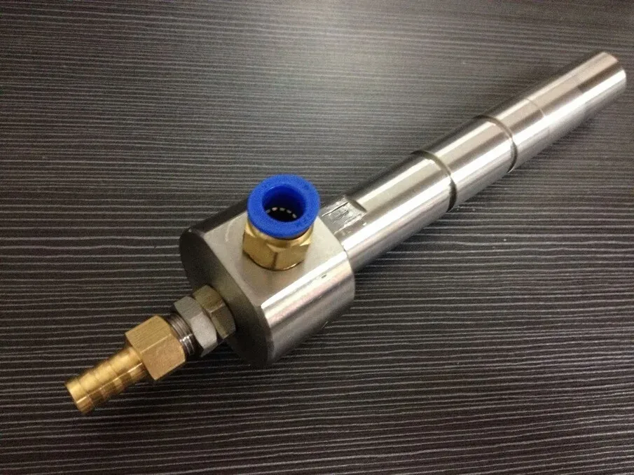 Adjustable air atomizing nozzle,SS micro droplet air fog nozzlein