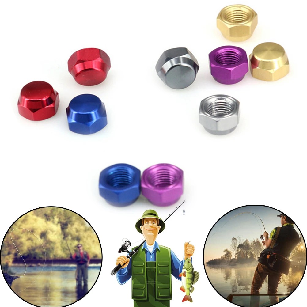 

Crank nut and screw M7 Fishing Reel Handle Screw Nuts Bearing Cover Screw Cap for Baitcasting Reel Handle