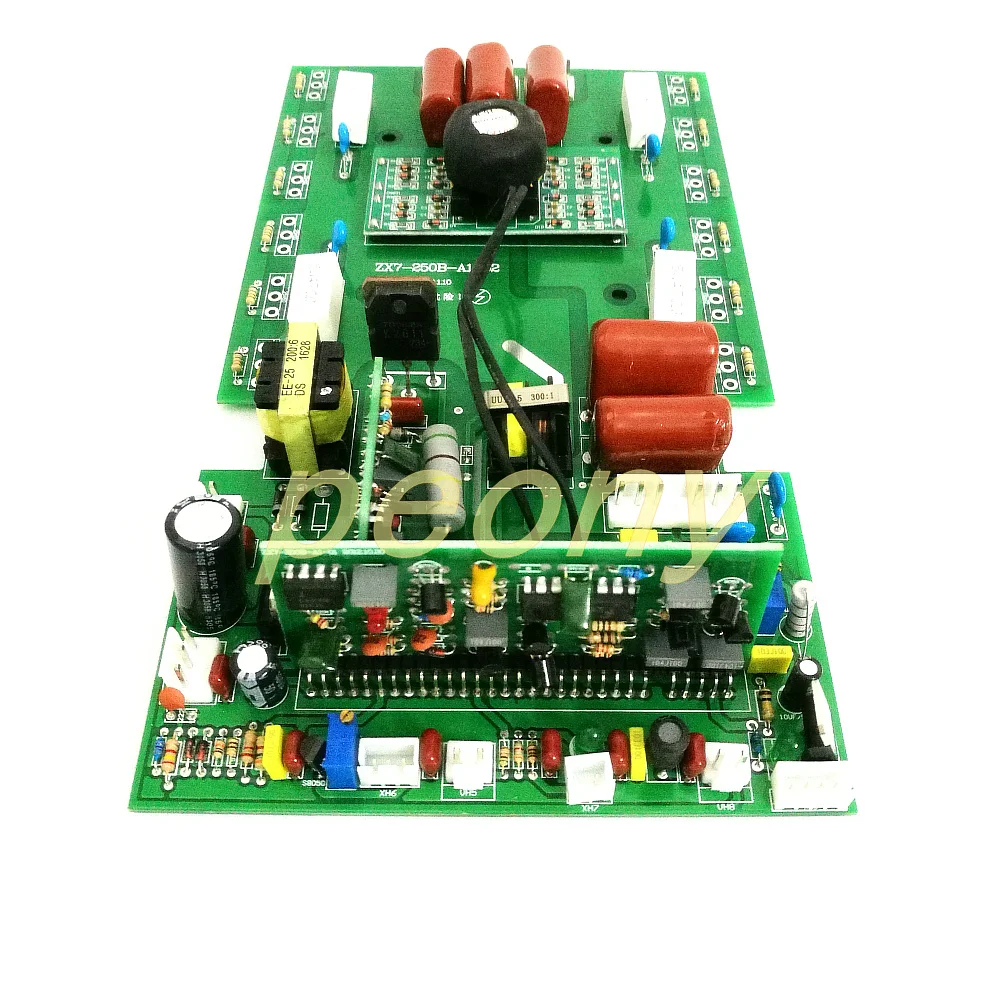 ZX7-250 инверторный Сварочный аппарат Верхняя плата питания 12 патрубок верхняя пластина интегрированный плата 220V питания