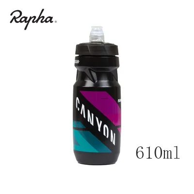 RAPHA ciclismo, спортивные бутылки для воды, 610 мл, горная дорога, Велоспорт, чайник Team Edition, Сверхлегкий, для велосипеда, герметичный, для велоспорта, topeak - Цвет: 610ml canyon