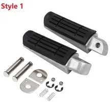 2 stile Posteriore Pedane pedane Per Yamaha FJR1300 FZ400 FZ6R XJR400 XJR1200 XJR1300 XJ6 FZ6N 2004-2006 2005 moto