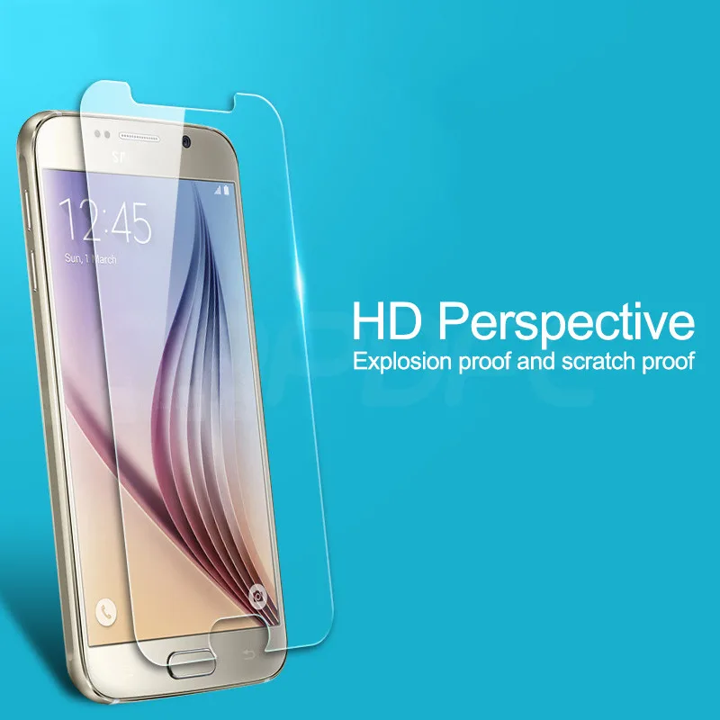 Закаленное стекло для samsung Galaxy S7 S6 A3 A5 A7 Защитная пленка для экрана Взрывозащищенная для samsung Note 3 4 5 стекло