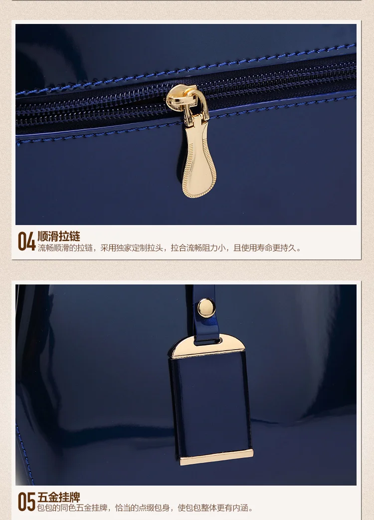 New High Quality Patent Leather Women bag Ladies Cross Body messenger Shoulder Bags Handbags Women Famous Brands bolsa feminina (27)