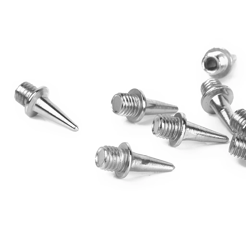Perfeclan Pack of 60pcs 13 mm Track Running Shoes Spikes Replacement Pyramid Fitness Equipments Accessories
