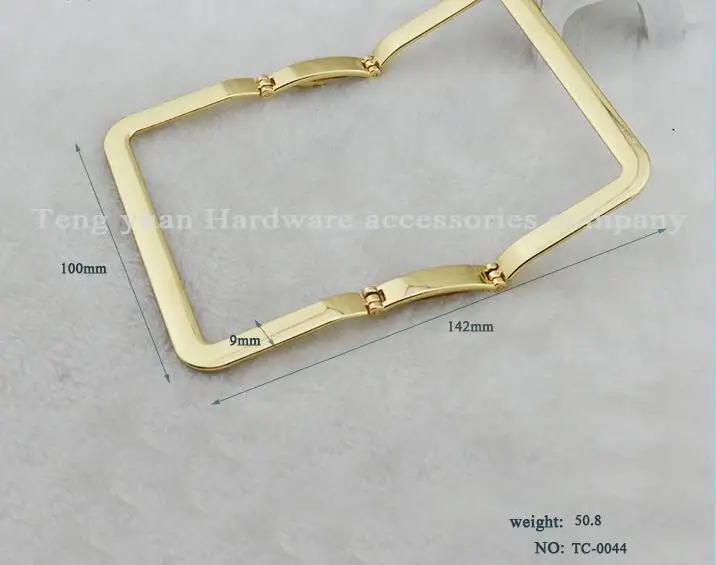 

Bag with Parts & Accessories (6 PCS/lot) fashion leather bags with high quality DIY hinge decorative button arm in arm
