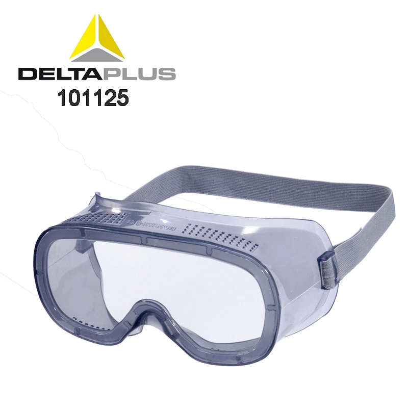 DELTAPLUS 101125  Chemical safety glasses Transparent Anti-splash ventilation Breathable goggle Laboratory protective glasses