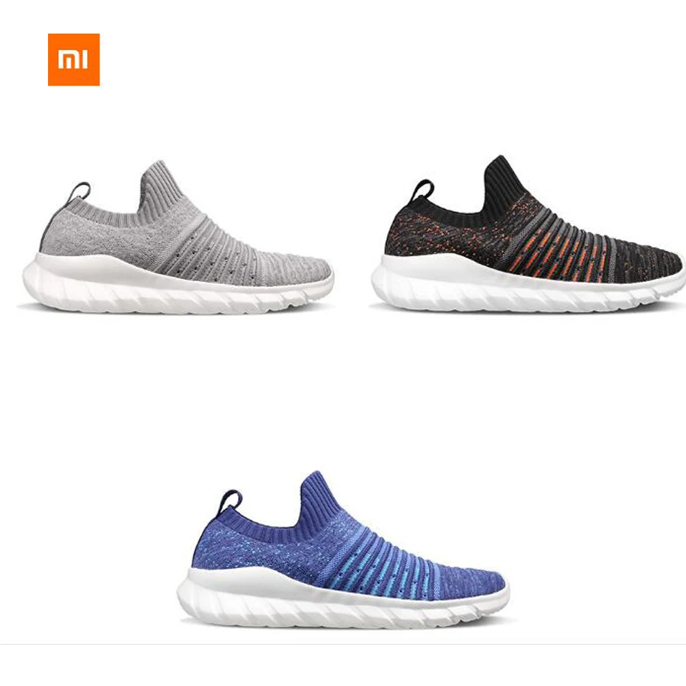 

3colors Xiaomi FREETIE Fflying Woven Shoes Men's Models Flying Woven Upper EVA Cushioning Outsole Sock Design