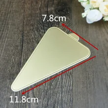 50 шт./лот для выпечки и тортов картонная подкладка Золотой именинный торт толстой твердой муссовый торт каретка