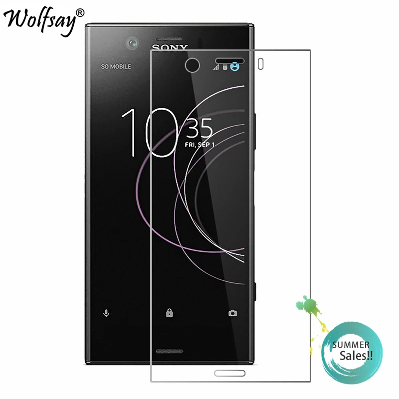

2pcs Screen Protector sFor Glass Sony Xperia XZ1 Compact Tempered Glass for Sony Xperia XZ1 Compact Glass G8441 Protective Film