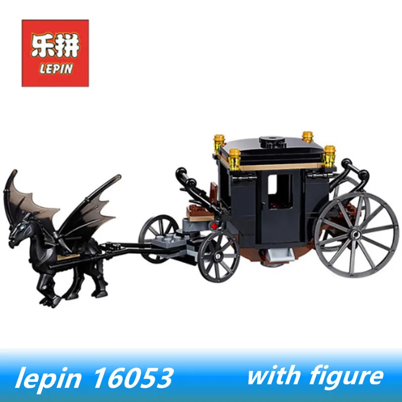 

Lepin 16053 lepin Harry Movie Series The Grindelwald`s Escape Potter Set Compatible legoing Harry Movie Series Potter 75951