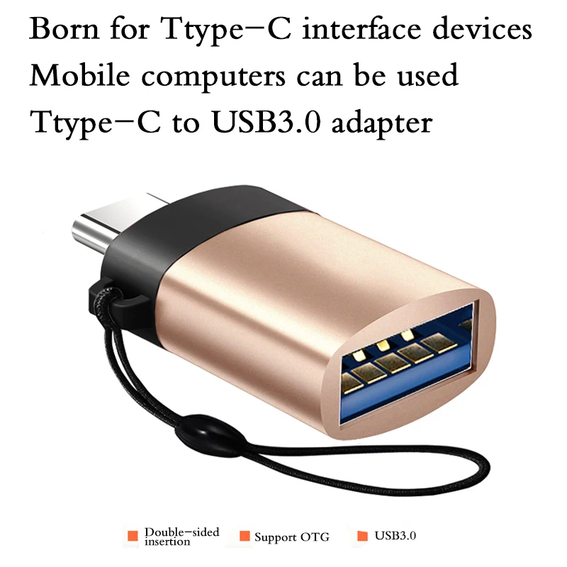 Тип C к USB 3,0 OTG кабель адаптер Тип C адаптер USB C конвертер для samsung Galaxy S9 huawei p20 MacBook USB OTG адаптер#2