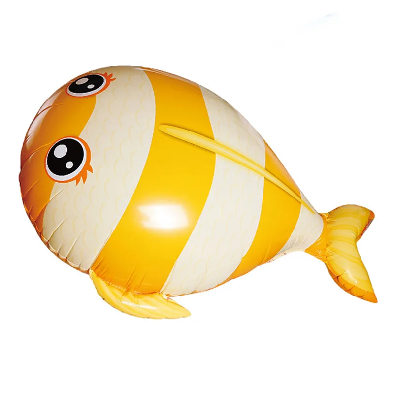 Детский пульт дистанционного управления RC игрушка летающий пульт дистанционного управления надувные рыбы Дельфин воздушный шарик-дирижабль игрушка Детские игрушки - Цвет: Yellow Fish