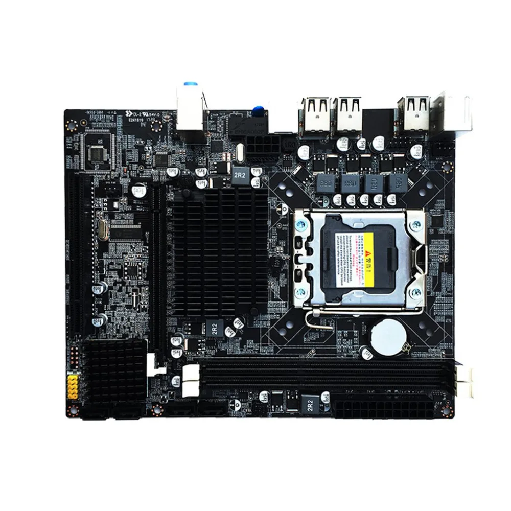 

Motherboard with Intel X58 1366 Desktop Computer Motherboard Supports with Ecc Memory LGA 1366 CPU Motherboard PCI Express 16X
