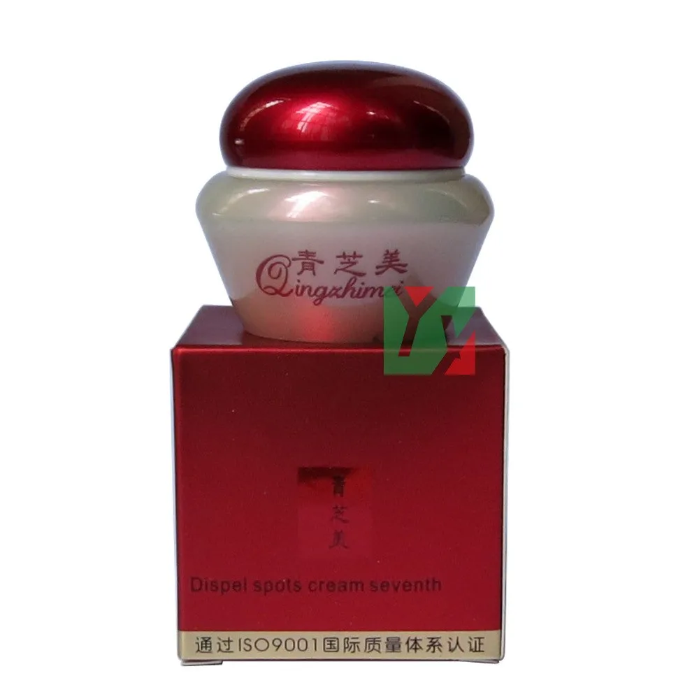 Горячая быстрый эффект отбеливающий развевающий крем пятна, веснушки крем от веснушек Традиционная китайская медицина Крем в течение 7 дней 1F9A