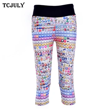 

TCJULY Breathable Cropped Trousers For Women High Waisted Push Up Calf Length Pants Breathable Stretch Summer Pants With Pockets