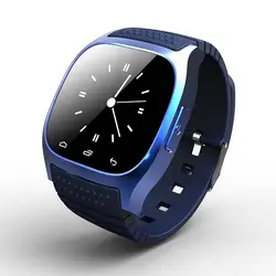 Роскошные модные M26 Смарт-часы Android с Шагомер Bluetooth Спорт Smartwatch с циферблатом SMS напомнить MP3