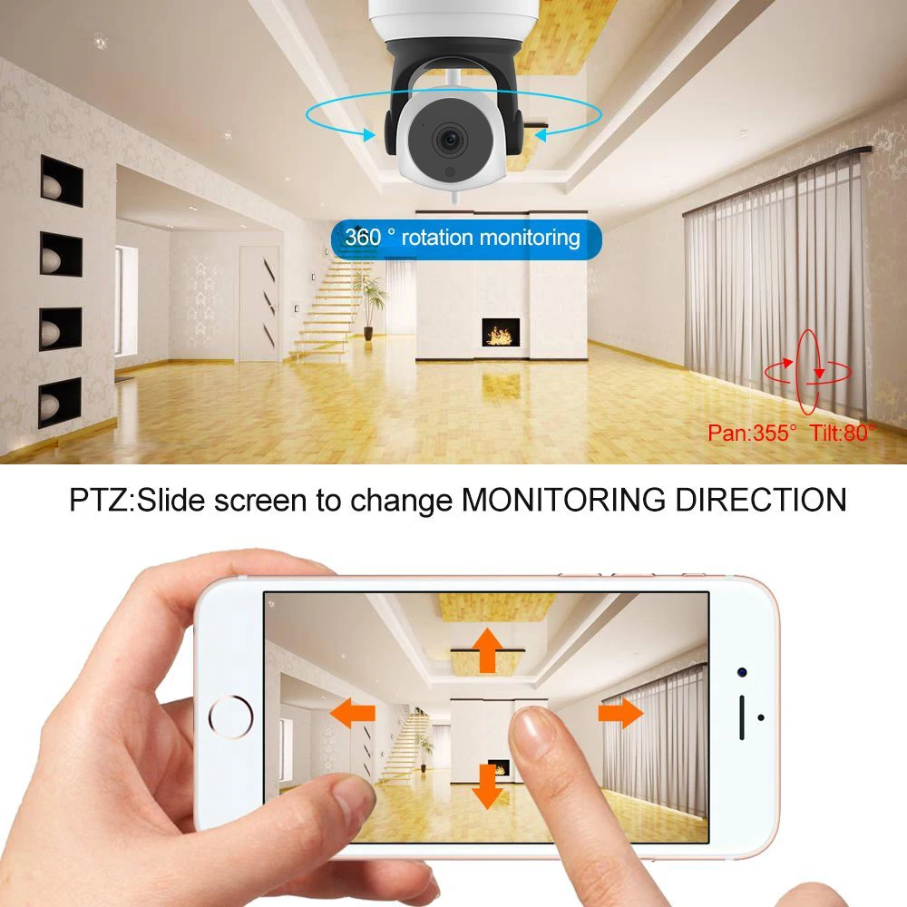 VStarcam HD 720P 1080P 1296 Камера Wi Fi домашней безопасности камера IP аудио Запись мобильного