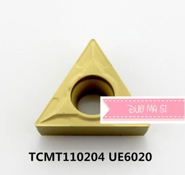 

Free delivery, 10PCS TCMT110204 UE6020. cutting blade, turning tip,Suitable for STFCR STUCR Series Lathe Tool