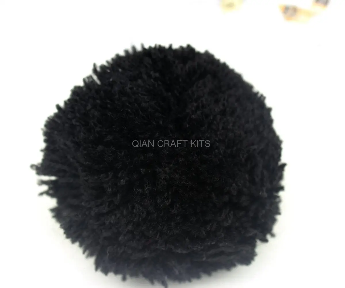Black Cotton Balls