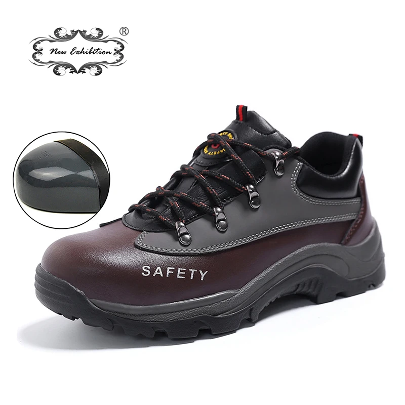 New exhibition Casual Men Steel Toe Safety Shoes fashion PU Microfibero leather Work Boots Martins Men Shoes bot Zapatos Hombre New exhibition Casual Men Steel Toe Safety Shoes fashion PU Microfibero leather Work Boots Martins Men Shoes bot Zapatos Hombre