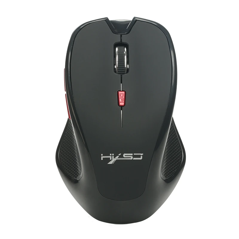 HXSJ черная Беспроводная мини Bluetooth 3,0 оптическая мышь 2400 точек/дюйм игровая мышь