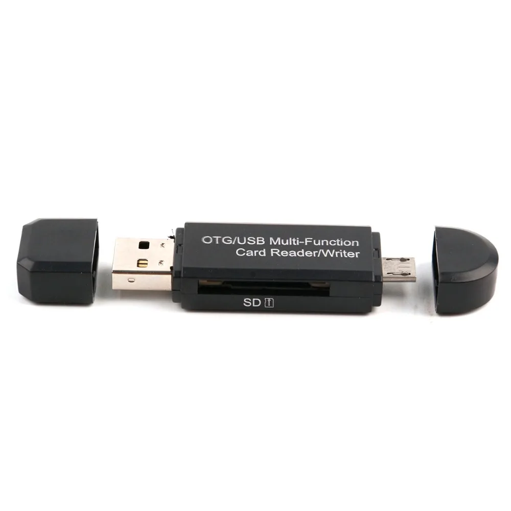 Высокоскоростной USB2.0 Универсальный OTG TF/SD карты 3 в 1 USB OTG картридер флэш-накопитель для Android телефон компьютер удлинитель-переходник