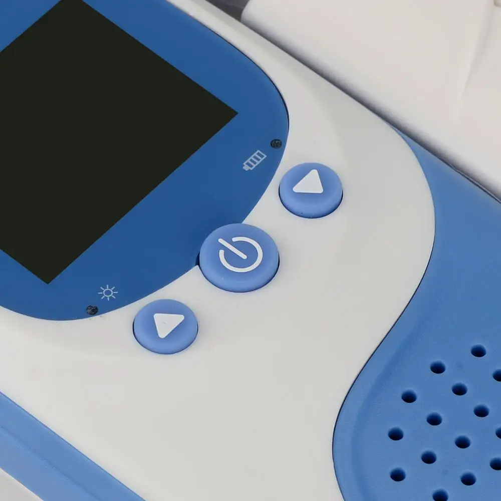  Vcomin Fetal Doppler hand-hold Pocket portable sound Baby heart pregnancy Ultrasound fetal doppler 