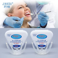 Зубная ортодонтия брекеты T4A Стоматологическая ортодонтика лечение тренер Bucktooth анти молярные Ортодонтические фиксаторы инструмент для отбеливания зубов