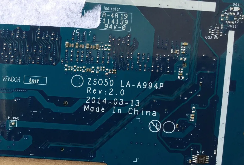  764103-501 764103-001 ZSO50 LA-A994P for HP Compaq 15 15-R 15T-R 15-s laptop motherboard SR1W2 N353