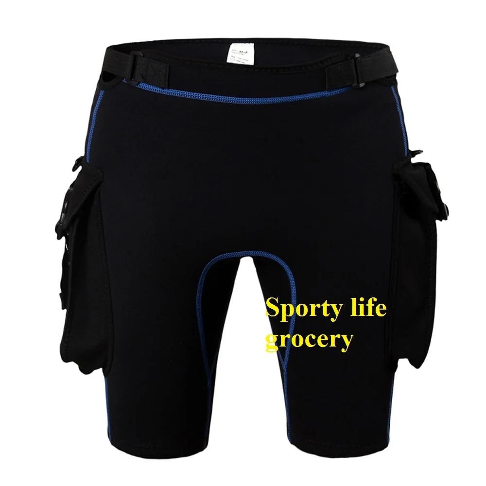 Diving Pants Fitness Neoprene Wetsuit Pants Men's adjustable Tights
