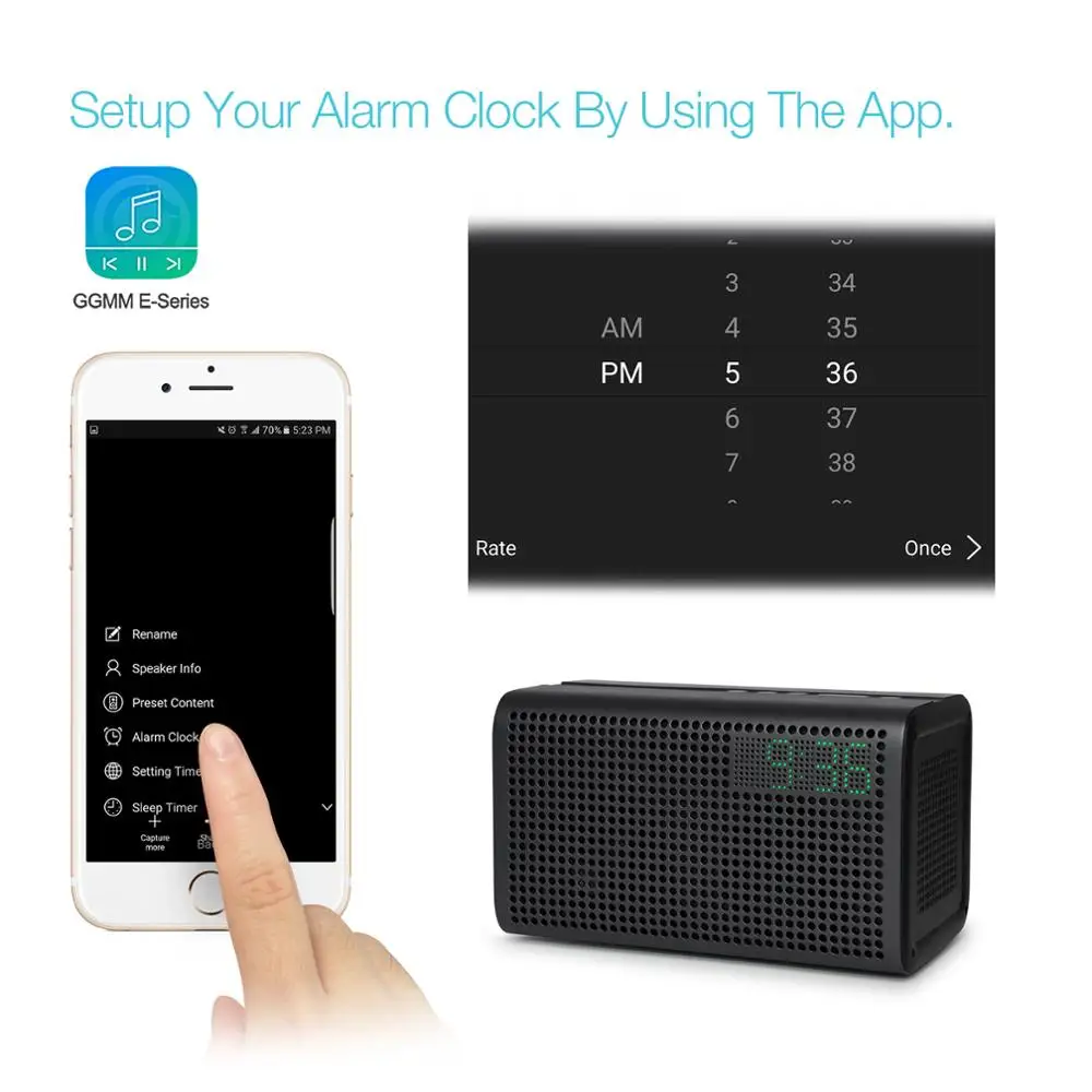 GGMM E3 Bluetooth Speaker Column 10W Powerful WiFi