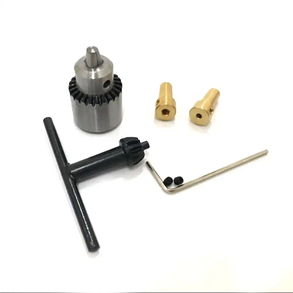 Mini Electric Drill Chuck 0.6 6mm Mount B10 Taper with 4mm/5mm/6mm/8mm
