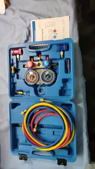 

Environmental Protection Manifold Gauge Set Aluminum Valve Body R1234YF