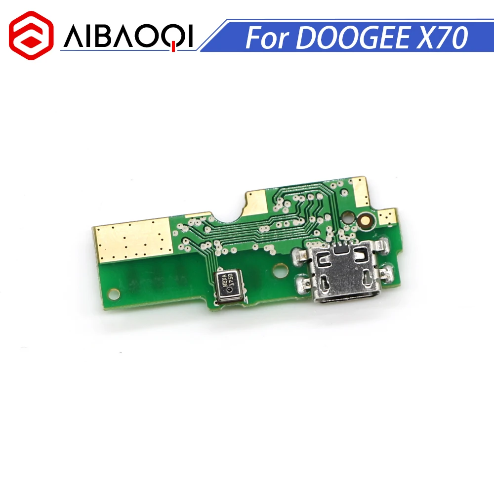 AiBaoQi usb plug заряд доска Для Doogee X70 мобильный гибкий телефон зарядка кабелей модуль телефон Mini USB Порты и разъёмы