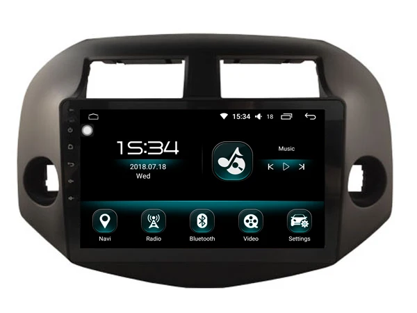 Для Toyota RAV4 RAV 4 2006 + Android 8 0 Автомобильный gps мультимедийный 64 Гб ПЗУ IPS экран CARPLAY TDA7851