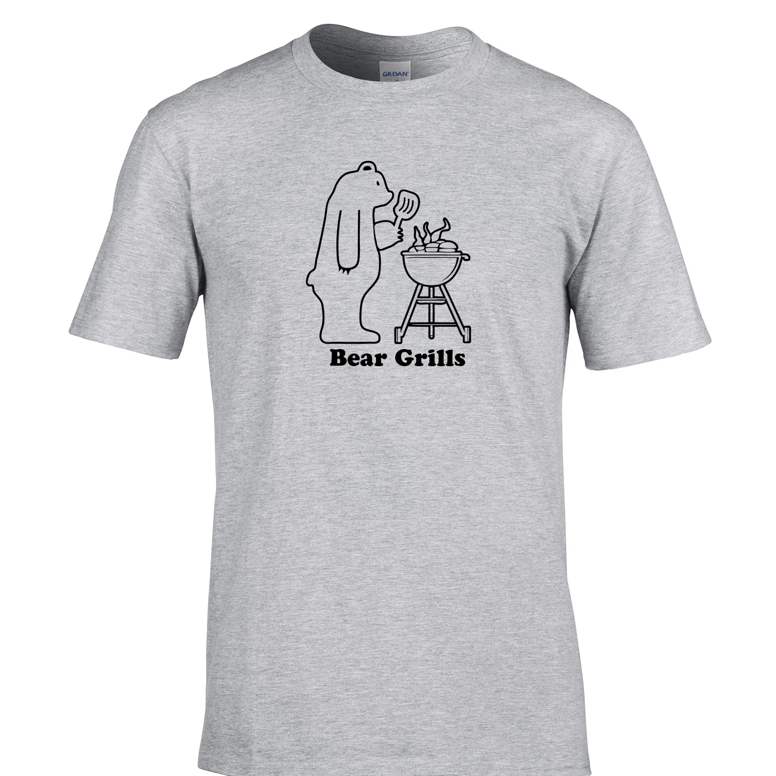 Funny Mens T-Shirt Bear Grills