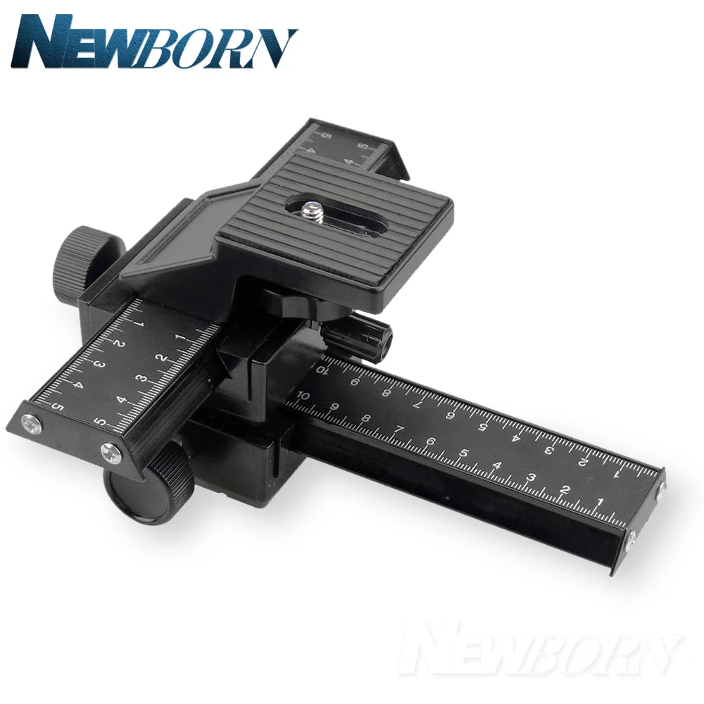 Новый макросъемный рельсовый ползунок для Nikon Canon Sony DSLR камеры Gimbal Mount DC со