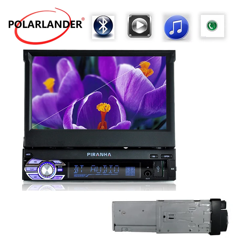 1 Din Car Stereo Radio MP5 MP4 Player 7 inch HD Touch Screen Bluetooth Support rear camera TF/FM/USB/AUX steering wheel control 1 Din Car Stereo Radio MP5 MP4 Player 7 inch HD Touch Screen Bluetooth Support rear camera TF/FM/USB/AUX steering wheel control